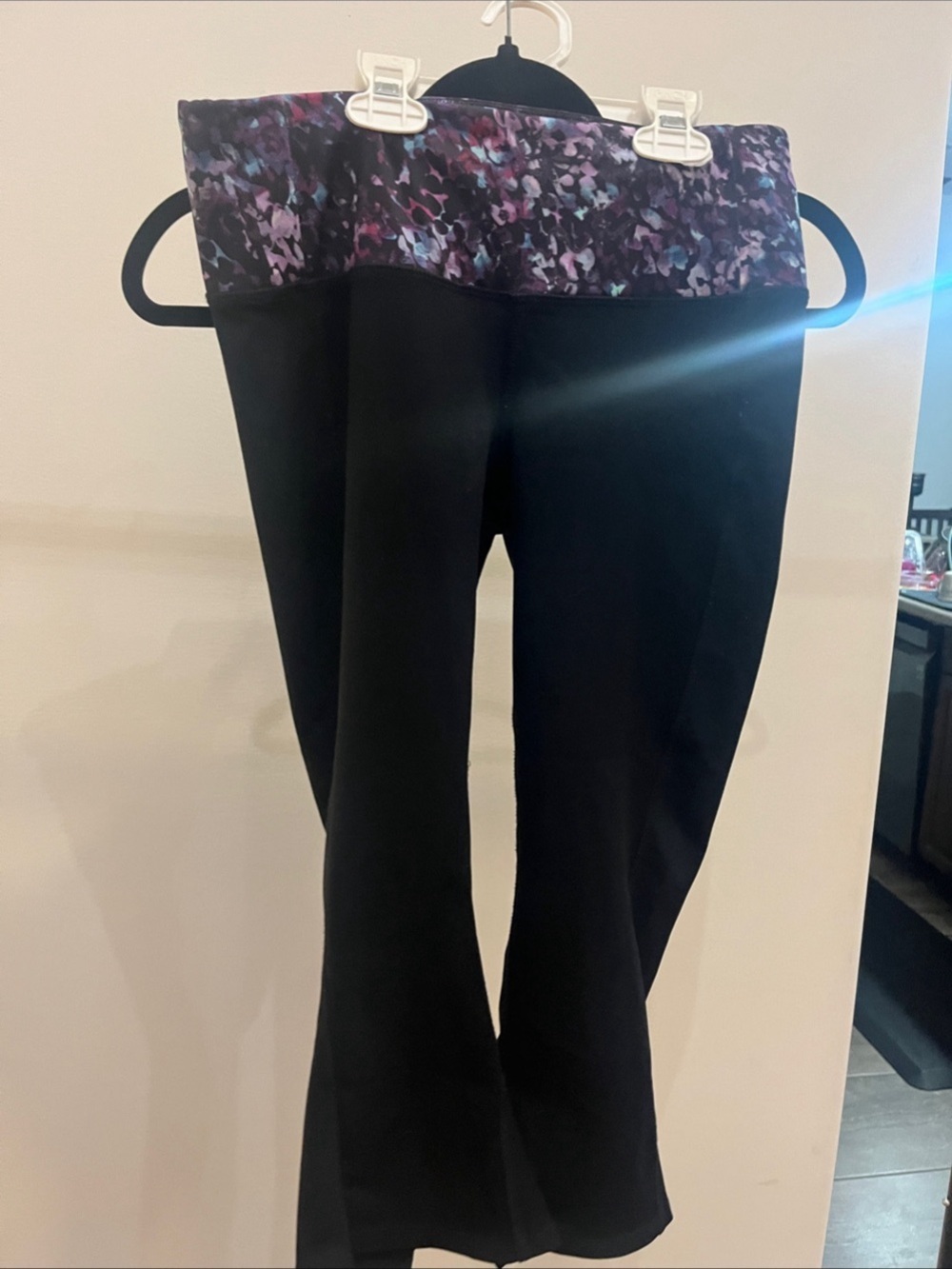 Joe Fresh Active black capri Leggings Size XS